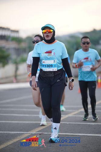 Race photo from KBP City Run 2024