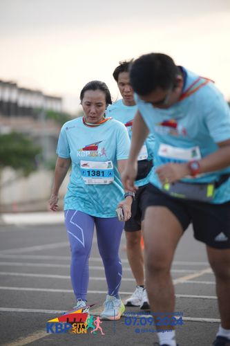Race photo from KBP City Run 2024