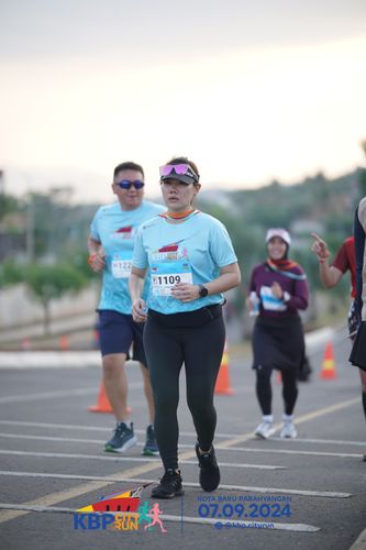 Race photo from KBP City Run 2024