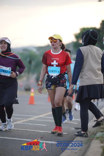 Race photo from KBP City Run 2024