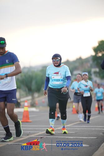 Race photo from KBP City Run 2024