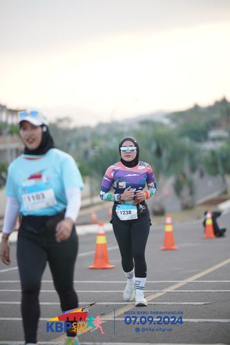 Race photo from KBP City Run 2024