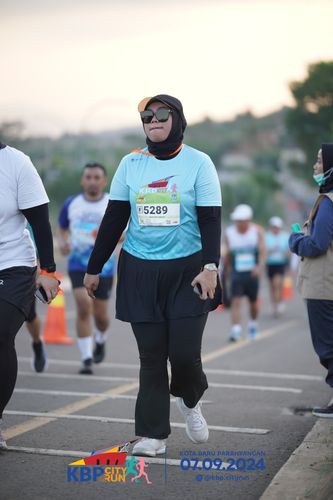 Race photo from KBP City Run 2024