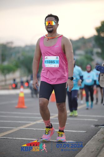 Race photo from KBP City Run 2024