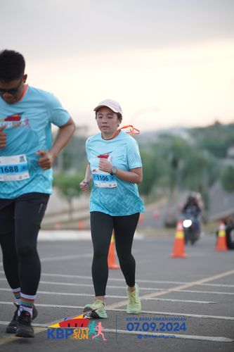 Race photo from KBP City Run 2024