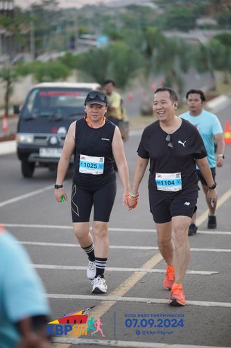 Race photo from KBP City Run 2024