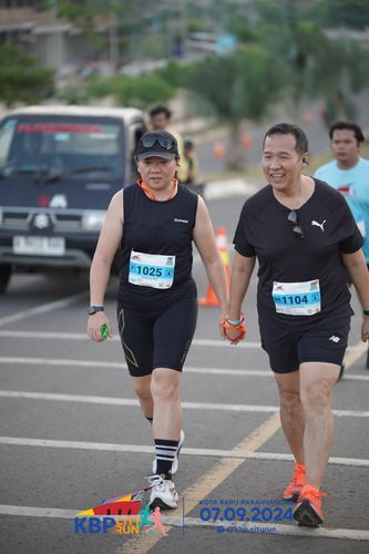 Race photo from KBP City Run 2024