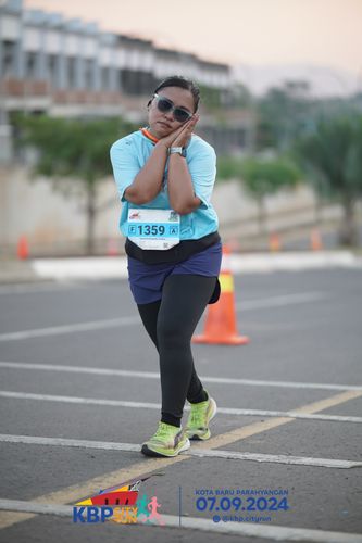 Race photo from KBP City Run 2024