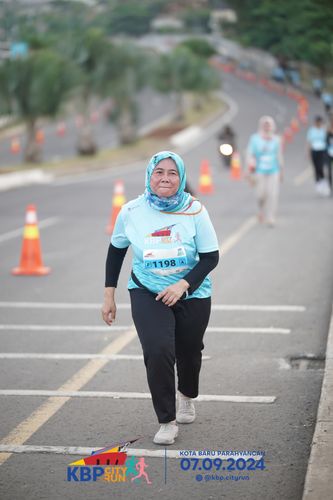 Race photo from KBP City Run 2024