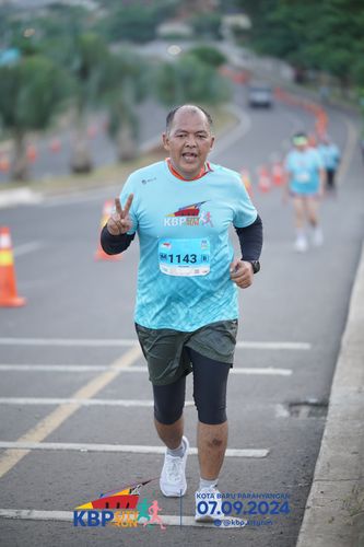 Race photo from KBP City Run 2024