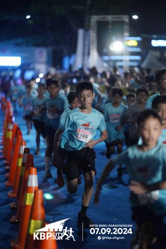 Race photo from KBP City Run 2024