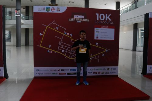 Race photo from Kediri Half Marathon 2024