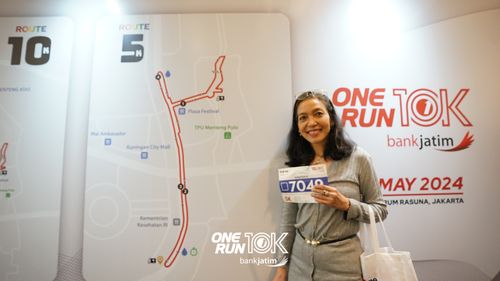 Race photo from ONE RUN 10 K