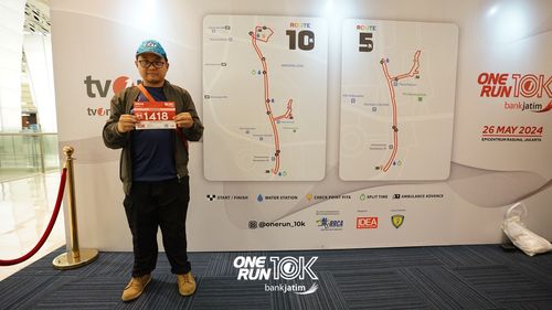 Race photo from ONE RUN 10 K