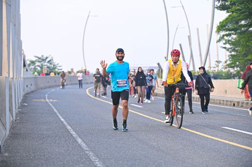 Race photo from NOTARACE 2025