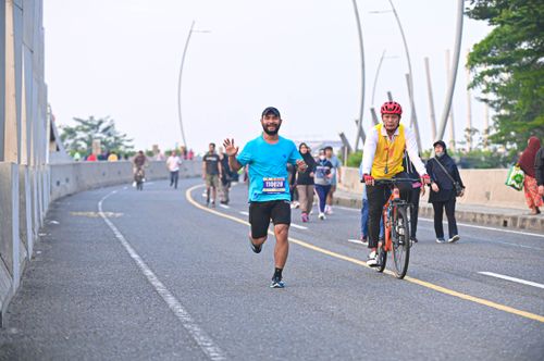 Race photo from NOTARACE 2025
