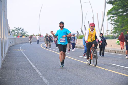 Race photo from NOTARACE 2025