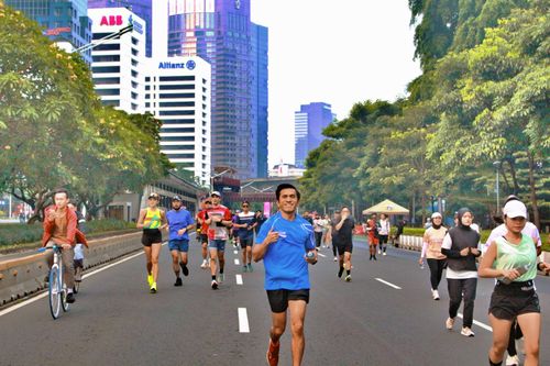 Race photo from KBP City Run 2024 Vibes Jakarta Edition
