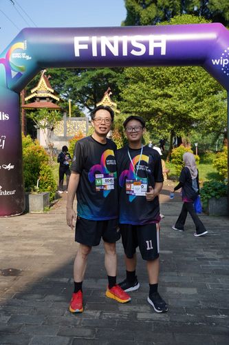 Race photo from WIPRO RUN 2025 - Vitalis Unza 20th Anniversary