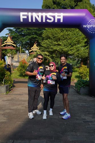 Race photo from WIPRO RUN 2025 - Vitalis Unza 20th Anniversary