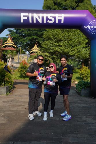 Race photo from WIPRO RUN 2025 - Vitalis Unza 20th Anniversary