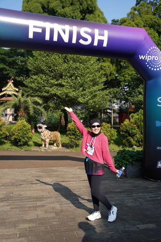 Race photo from WIPRO RUN 2025 - Vitalis Unza 20th Anniversary