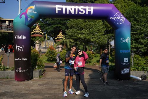 Race photo from WIPRO RUN 2025 - Vitalis Unza 20th Anniversary