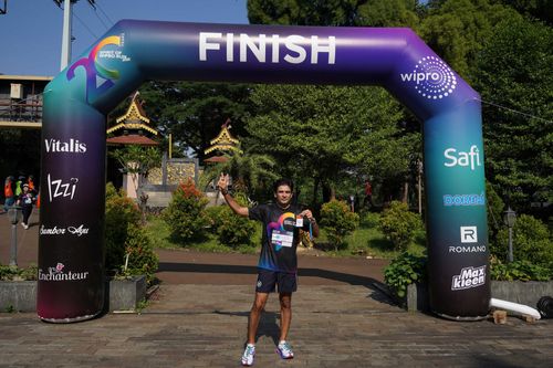 Race photo from WIPRO RUN 2025 - Vitalis Unza 20th Anniversary