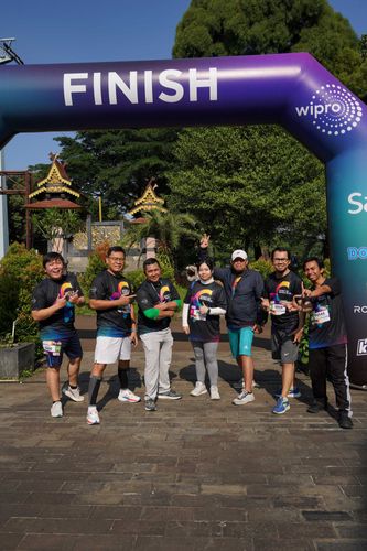 Race photo from WIPRO RUN 2025 - Vitalis Unza 20th Anniversary