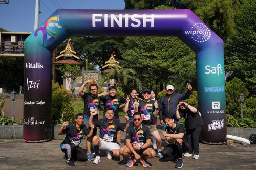 Race photo from WIPRO RUN 2025 - Vitalis Unza 20th Anniversary