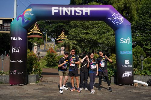 Race photo from WIPRO RUN 2025 - Vitalis Unza 20th Anniversary