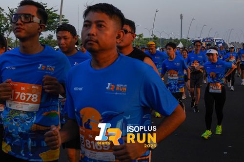 Race photo from ISOPLUS RUN 2025 - JAKARTA