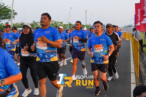 Race photo from ISOPLUS RUN 2025 - JAKARTA