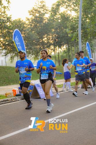 Race photo from ISOPLUS RUN 2025 - JAKARTA