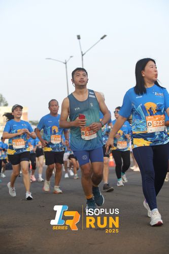 Race photo from ISOPLUS RUN 2025 - JAKARTA