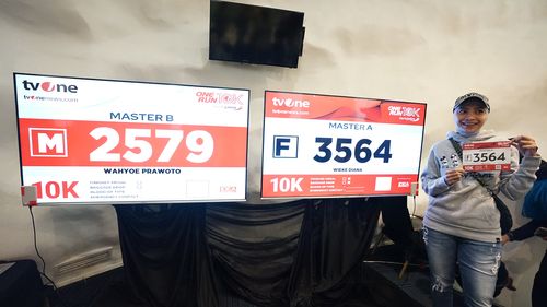 Race photo from ONE RUN 10 K