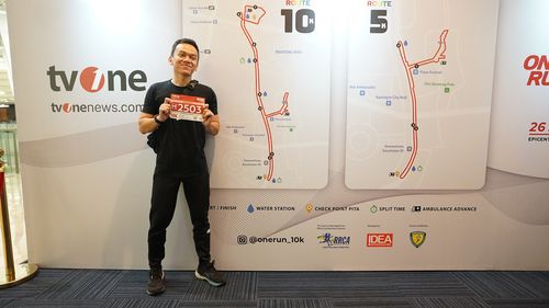 Race photo from ONE RUN 10 K
