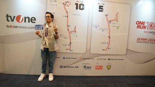 Race photo from ONE RUN 10 K