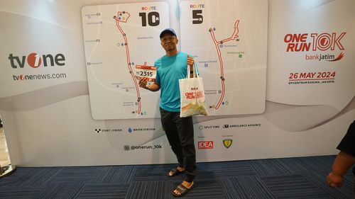 Race photo from ONE RUN 10 K