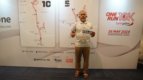 Race photo from ONE RUN 10 K