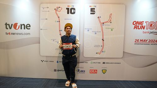Race photo from ONE RUN 10 K
