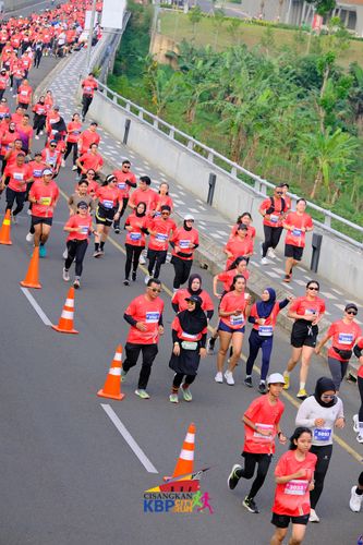 Race photo from CISANGKAN KBP CITY RUN 2025