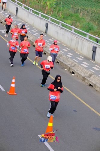 Race photo from CISANGKAN KBP CITY RUN 2025