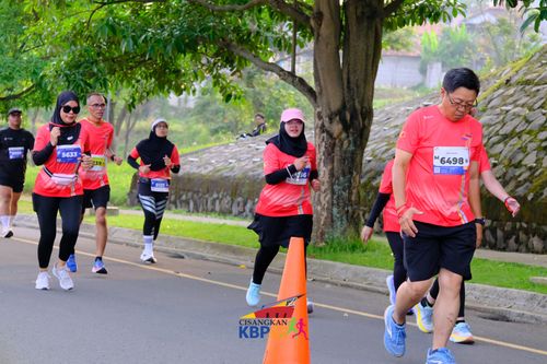 Race photo from CISANGKAN KBP CITY RUN 2025