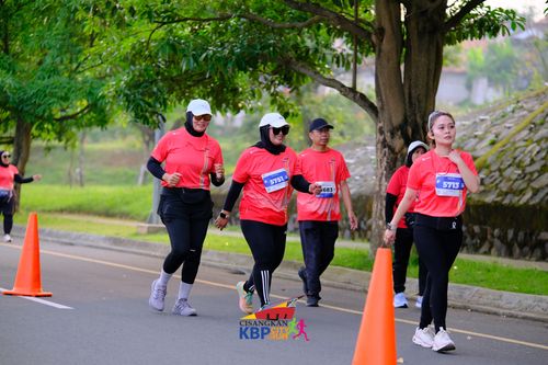 Race photo from CISANGKAN KBP CITY RUN 2025