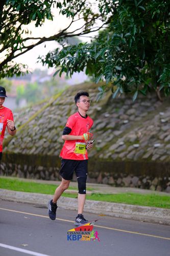 Race photo from CISANGKAN KBP CITY RUN 2025