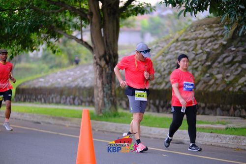 Race photo from CISANGKAN KBP CITY RUN 2025
