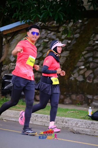 Race photo from CISANGKAN KBP CITY RUN 2025