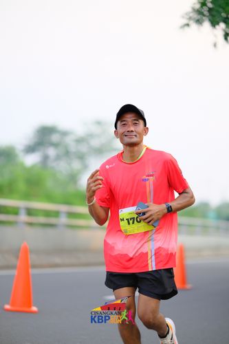 Race photo from CISANGKAN KBP CITY RUN 2025