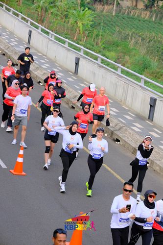 Race photo from CISANGKAN KBP CITY RUN 2025